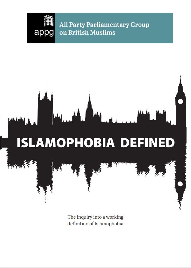 Islamophobia Defined report cover