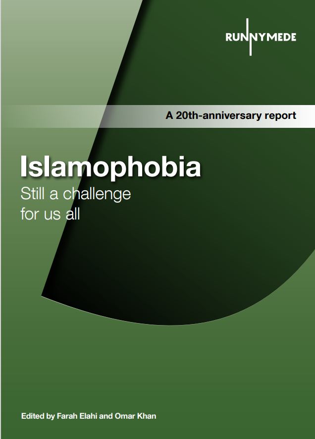 Islamophobia - Still a challenge for us all report cover