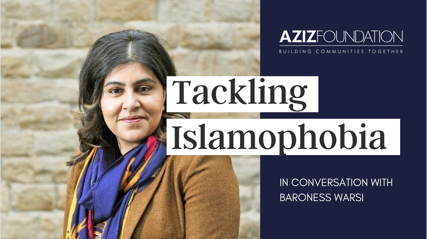 Baroness Warsi webinar