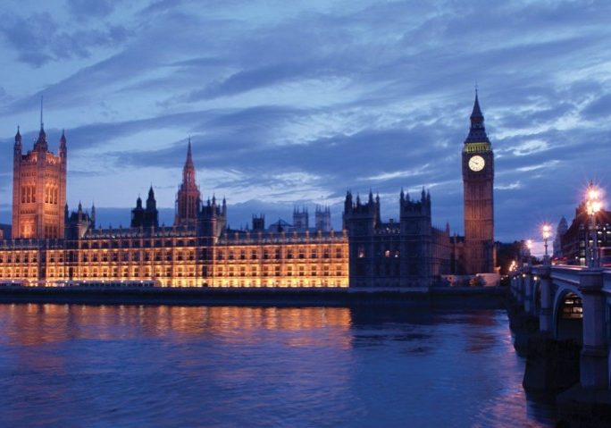 Houses of Parliament by night